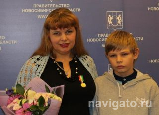 Татьяна Чудова с сыном