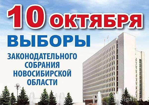 Выбираем законодательную власть Новосибирской области