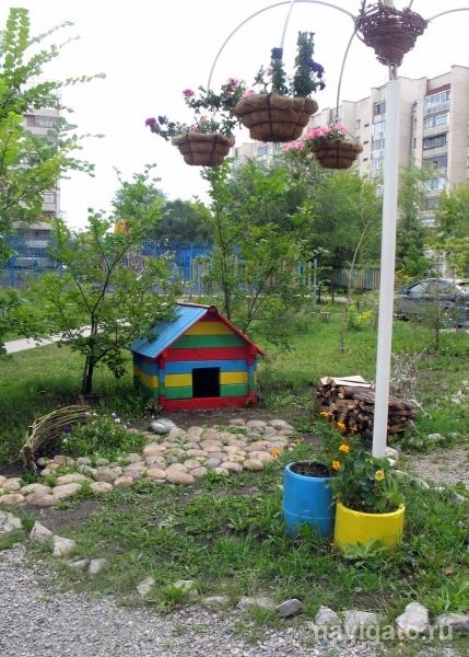 В зеленой 