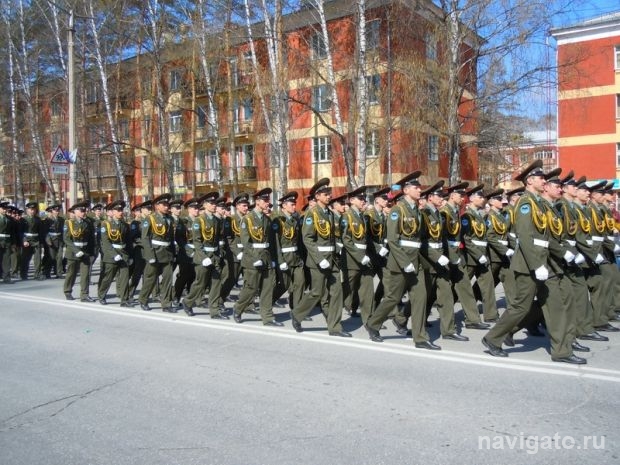 Ряды победного парада