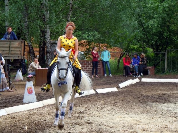 На коне