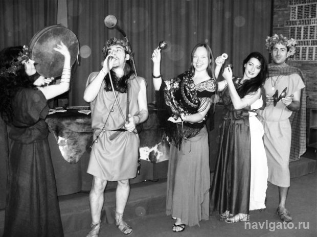 Русские песни в Помпеях