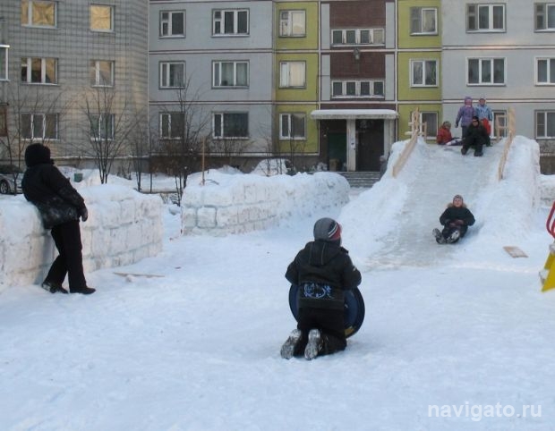 Восемь снежных городков