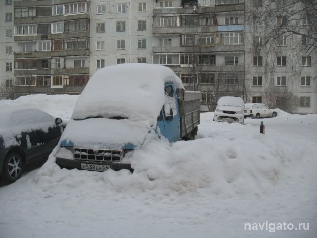 Идет борьба со снегом