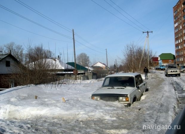 По весеннему району