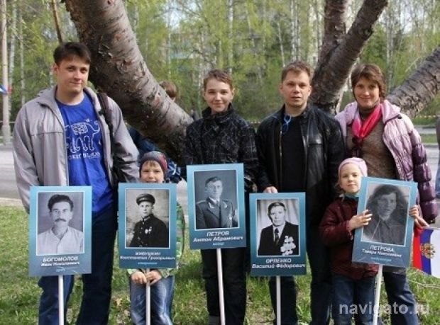 «Бессмертный полк» шагает по Морскому