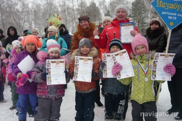 Лыжня позвала дошколят