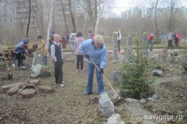 Субботник на Утиной заводи