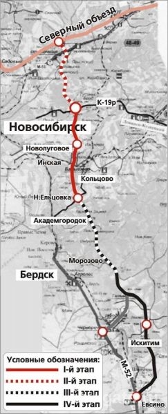 Восточный обход - через Академгородок?