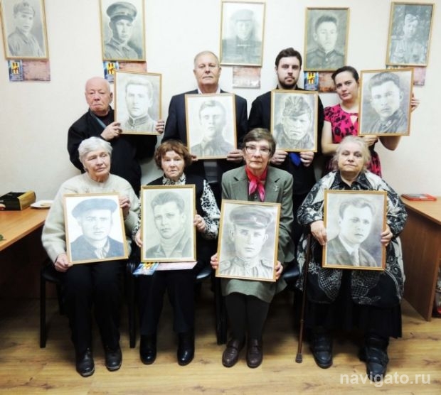 Увидели родные лица...