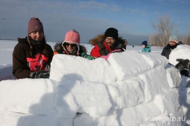 Ночь в снежном доме