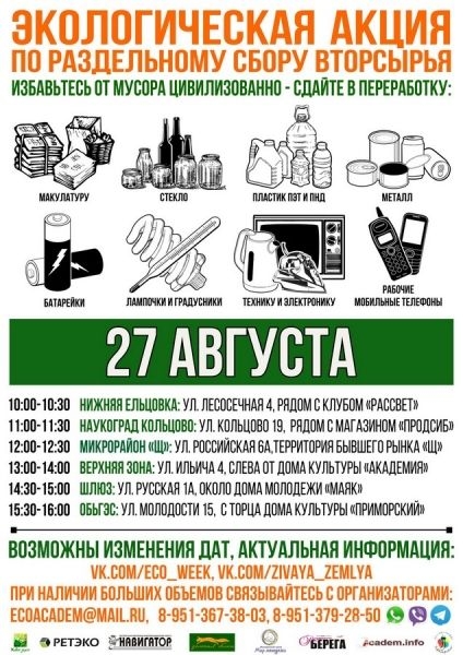 Сбор макулатуры