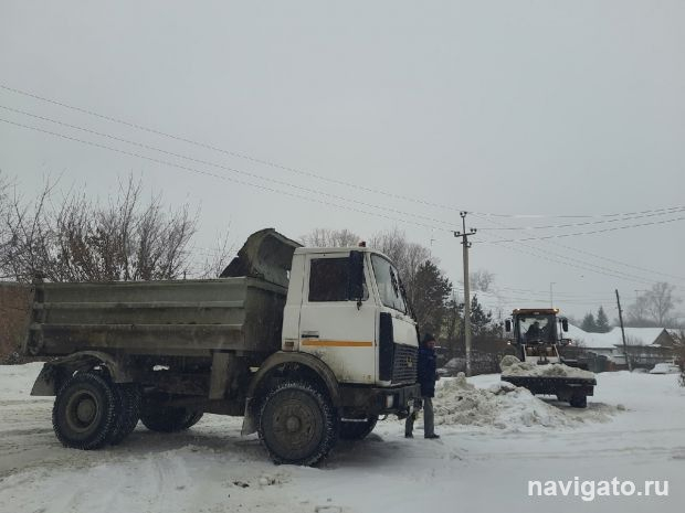 Для уборки дорог от снега