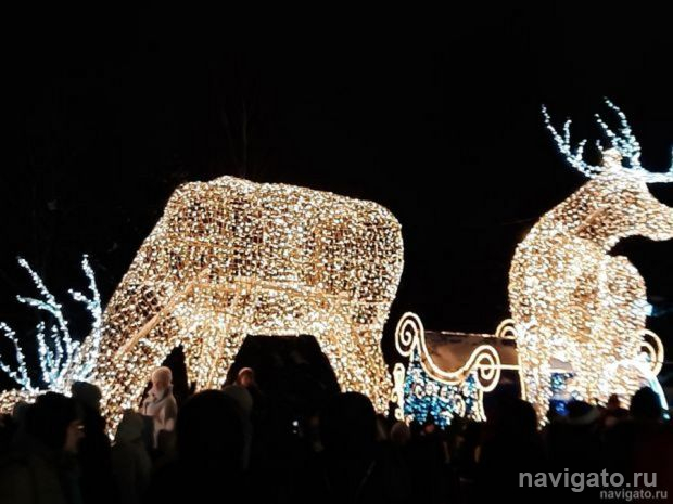 Город готовится к празднику