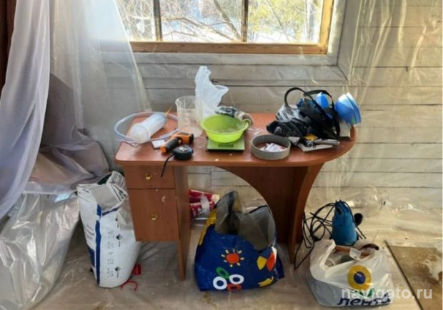 Готовил наркотики на даче