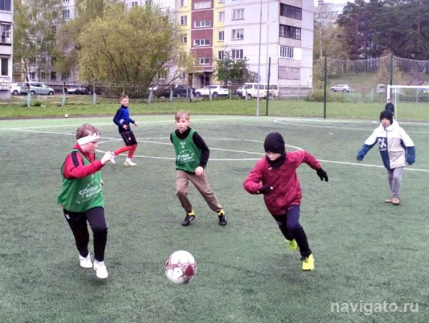 «Кожаный мяч» в районе