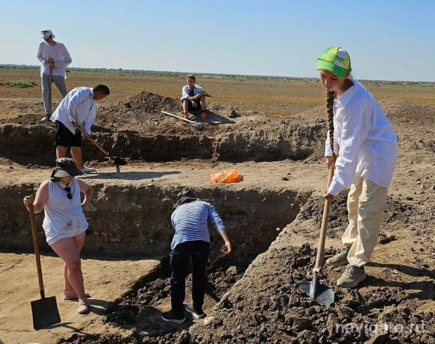 На раскопках древней столицы