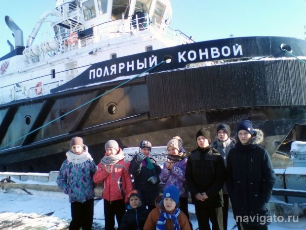 Победа юных моряков