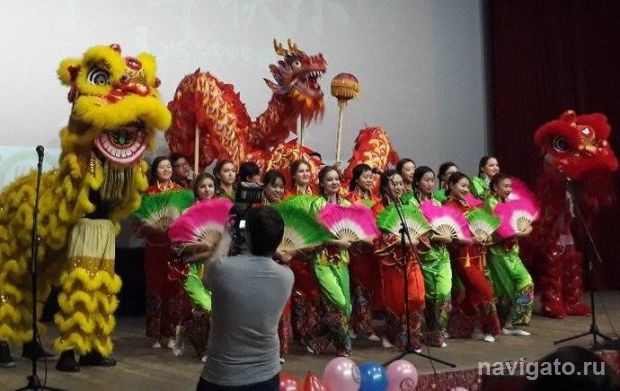 Поздравили по-китайски