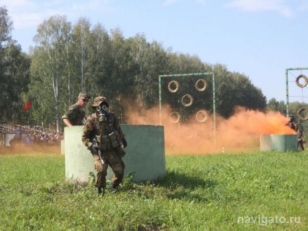 Стрельбы на полигоне НВВКУ
