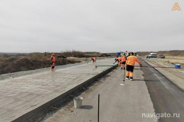 Строят «клеверный лист»