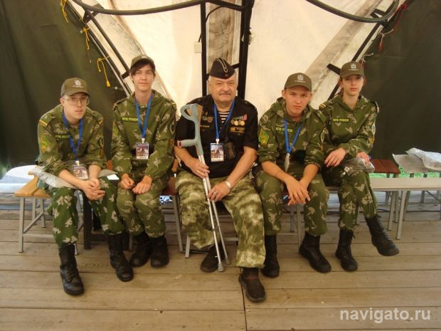 Учились у пограничников