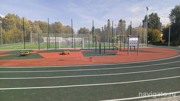 В гимназии «Горностай» новый стадион