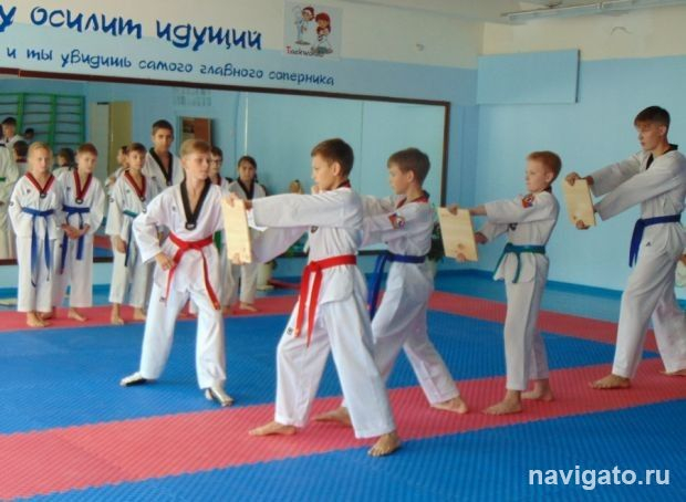 В «Горностае» появился спортзал для тхэквондо