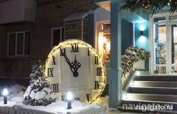 За новогоднее оформление