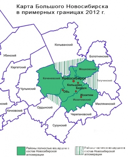 Границы гарнизона. Новосибирская агломерация карта. Новосибирская агломерация границы. Границы Новосибирской агломерации на карте. Карта Новосибирска с районами области.