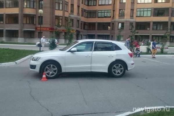 Авария с самокатом на Коптюга