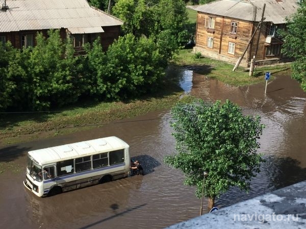 Жители жалуются в редакцию «Навигатора» на неработающие ливневые канализации