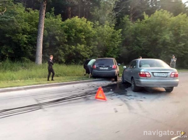 ДТП в Нижней Ельцовке