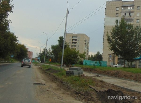 На улице Шлюзовой идет ремонт по федеральной программе
