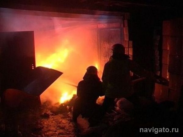 В гараже сгорело музыкальное оборудование