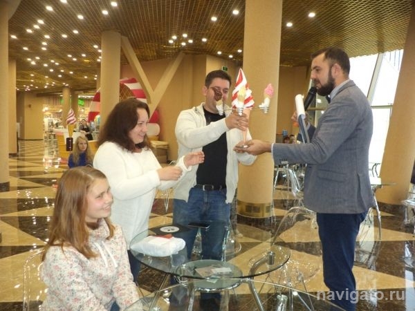 В «Эдеме» прошел вечер подарков