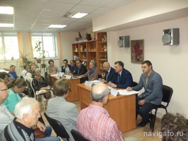 Глава района встретился с жителями