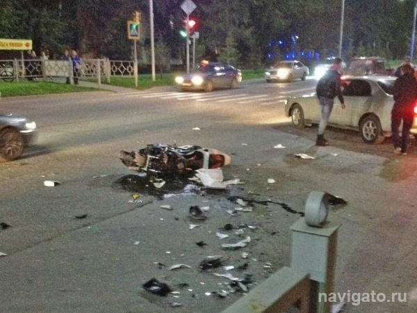 В Бердске в ДТП смертельно травмирован мотоциклист