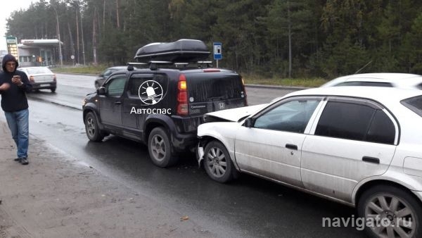 Авария на Бердском шоссе привела к пробке