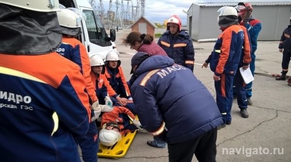 На трансформаторе Новосибирской ГЭС произошел пожар