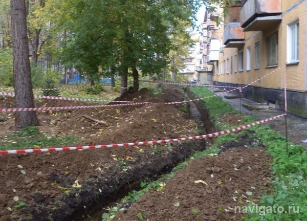 Траншею на улице Иванова зароют через 10 дней