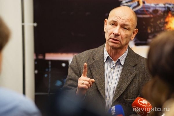 Алексей Самолётов представил свой фильм «Салют-7»
