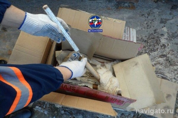  Неизвестные выбросили в Советском районе коробку с ртутными градусниками