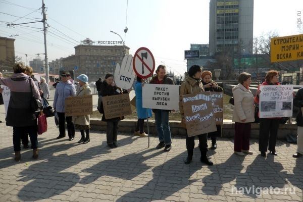 Жители Нижней Ельцовки выйдут на пикет