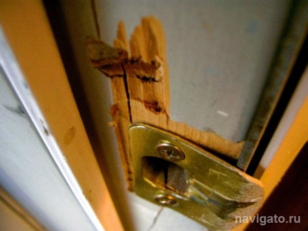 Вышиб дверь и украл телевизор житель Советского района