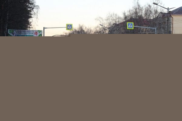 На проспекте Строителей появился новый светофор
