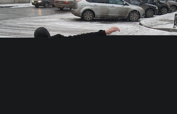 В Новосибирске регистрируют первые травмы из-за гололеда