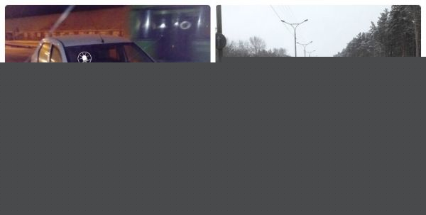 Аккуратнее на дорогах: за одно утро на Бердском шоссе произошло сразу несколько аварий