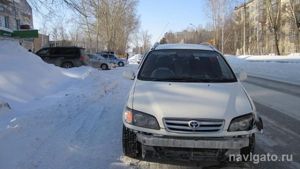 В Бердске водитель Toyota Ipsum сбил женщину и сбежал