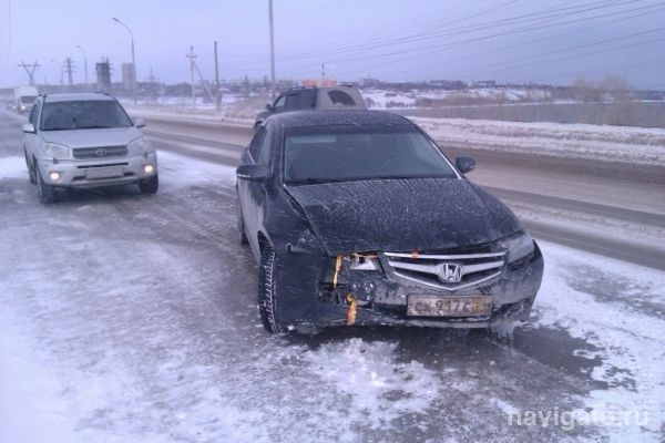 Новая авария на месте смертельного ДТП на дамбе ГЭС